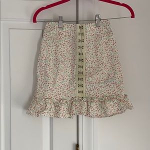 Floral Urban Outfitters Skirt!